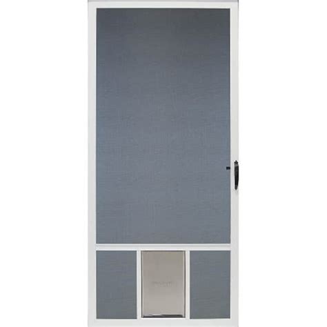 lowes screen doors with pet door|pet friendly screen doors for.